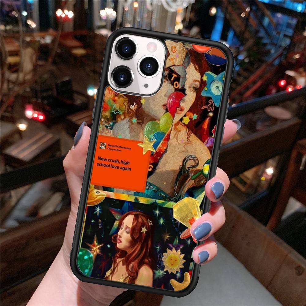 Чехол для телефона Singer C-Chappell R-Roan Беспроводная зарядка PC+TPU Для iPhone 11 12 13 14 15 16 17 Pro Max Plus