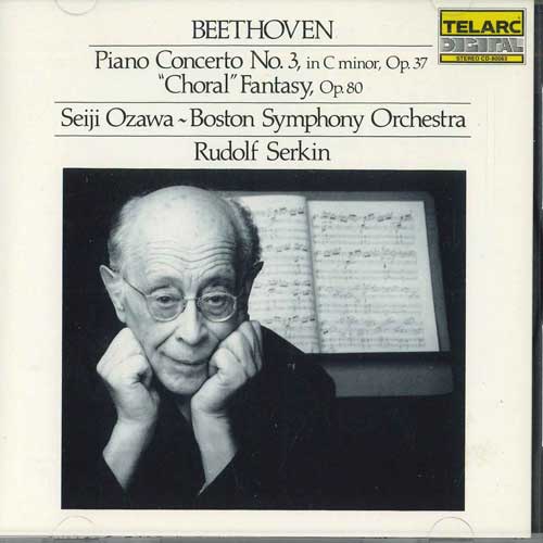 CD ЛЮДВИГ ВАН БЕТХОВЕН РУДОЛЬФ КЕМПЕ Концерт для фортепиано №. 3 Хор. фантазия CD80063 Telarc 1984 США Классика Б/у