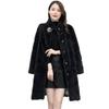 Women's New Mink Fur Coat To Keep Warm In Autumn and Winter, Young Long Imitation Mink Slim Fur Coat Trendy