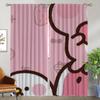 Шторы для кухни, детская комната, затемняющие шторы Kanaheis для комнаты, 2-панельный тюль для спальни, перегородка, абажуры, украшение на Хэллоуин