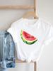 Trend Lovely Flower Cute Unisex  T Shirt Short Sleeve Tee Ladies Casual Top Female Clothing Fashion  Tshirt