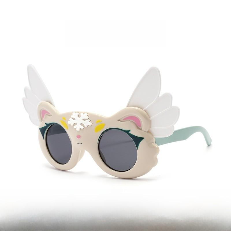 Kids Polarized Sunglasses With Flexible Wings Uv400 For Outdoor Play And Fashion