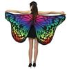 Cosplay Accessory Festival Rave Dress Cloak Butterfly Wings Shawl Butterfly Costume Butterfly Scarf