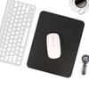 Solid Color Simple Leather Mouse Pad Anti-Slip Base Smooth Surface Portable Mat for Laptop PC Office Home Desk Decoration