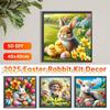Новый Пасхальный набор Декор для дома Искусство и поделки 40x40 см 5D DIY Полная круглая выкладка Цветная Алмазная мозаика Набор для декора Спальни Гостиной