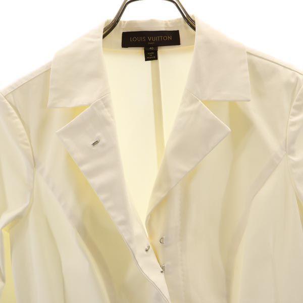 Louis Vuitton Сделано во Франции Куртка 40 Слоновая кость система Женская Б/У