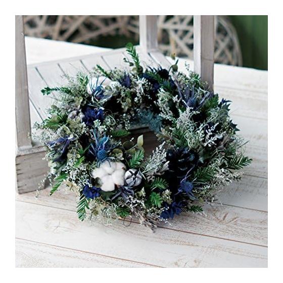 Daichi Farm Preserved Flower Blue Ice Wash White Approx. L35.0~50.0cm 100g DO001260-012