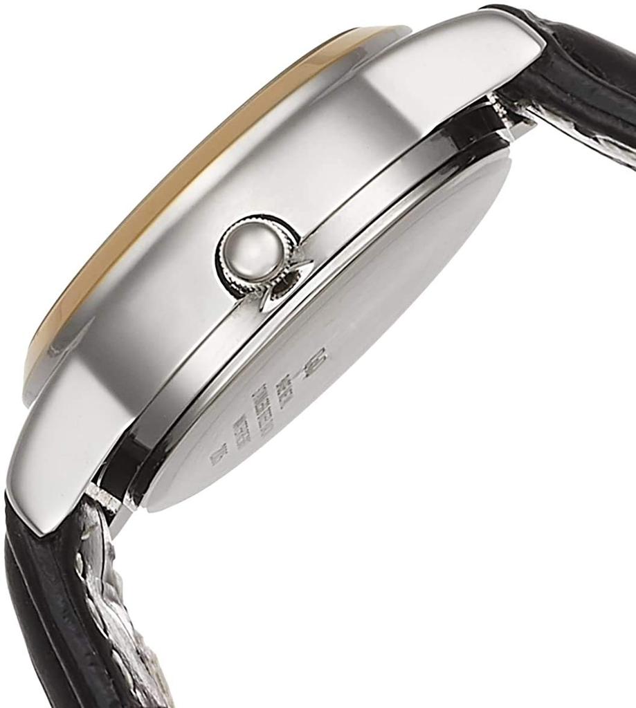 Citizen Analog Date Day Leather White Q&Q Women's Watch, Waterproof, Display, Display, Strap, A207-504,