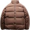 Куртка-пуховик Quick Warm, водонепроницаемая, на утином пуху, с воротником-стойкой, на молнии, мужская куртка, карамель 952448901-5