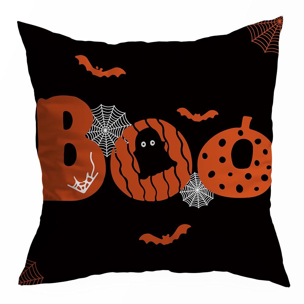 Halloween Holiday Party Decoration Pillow Cover Suitable for Home Living Room Sofa Room Decoration Friend Gift