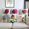 Modern Nordic Red Purple Flower Bud Forget-me-not Pink Flowers Decorative Sofa Throw Pillow Covers Car Cushion Covers 45*45cm