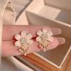 Цветочный жемчуг Лесной стиль Стиль Модный свежий уникальный нишевый дизайн Классные серьги Подарок