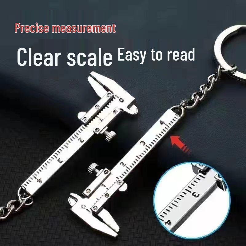Мини ювелирный штангенциркуль: Портативный подвесной измерительный инструмент