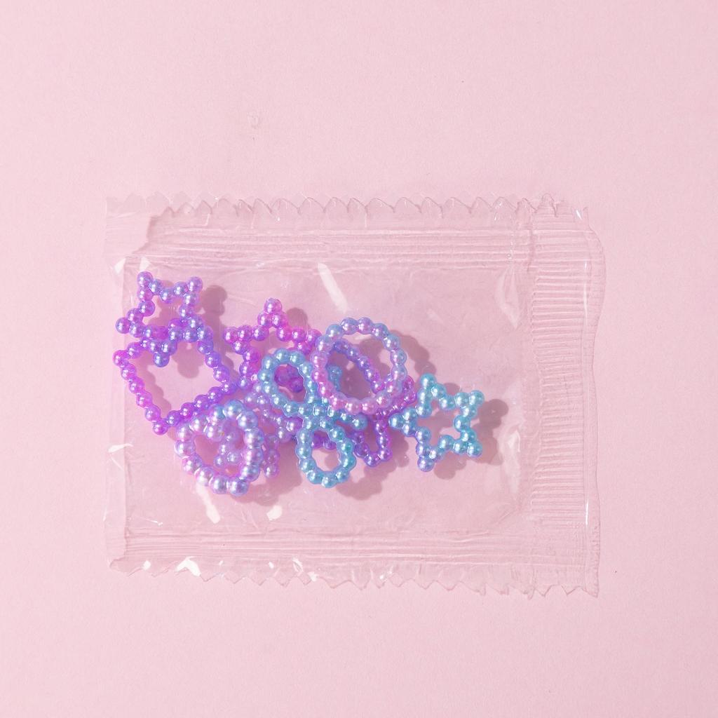 Полимерная глина Макарон Бусины и Гранулы Жемчужного Сахара для DIY Слайма, Эпоксидки и Поделок