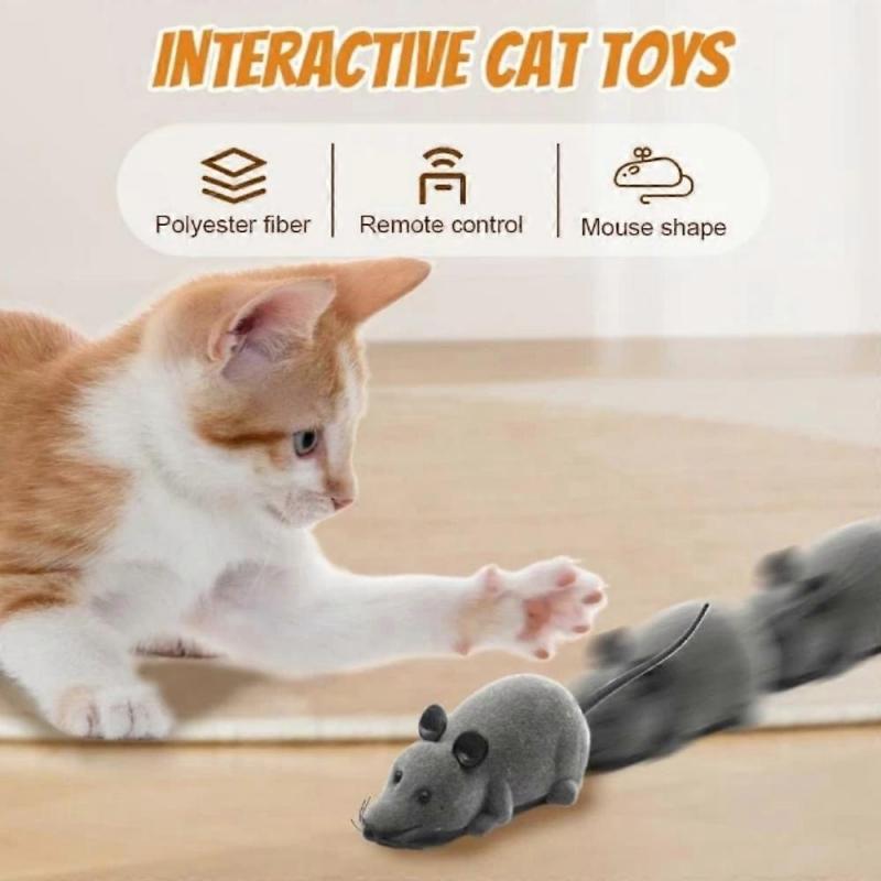 Interactive Automatic Moving Mouse Toys with Squeaky Sound,Interactive Cat Toys
