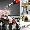 1/3PCS Metal Barware With Cover Bottle Stopper Wine Pourer Wooden Cork Oil Dispenser