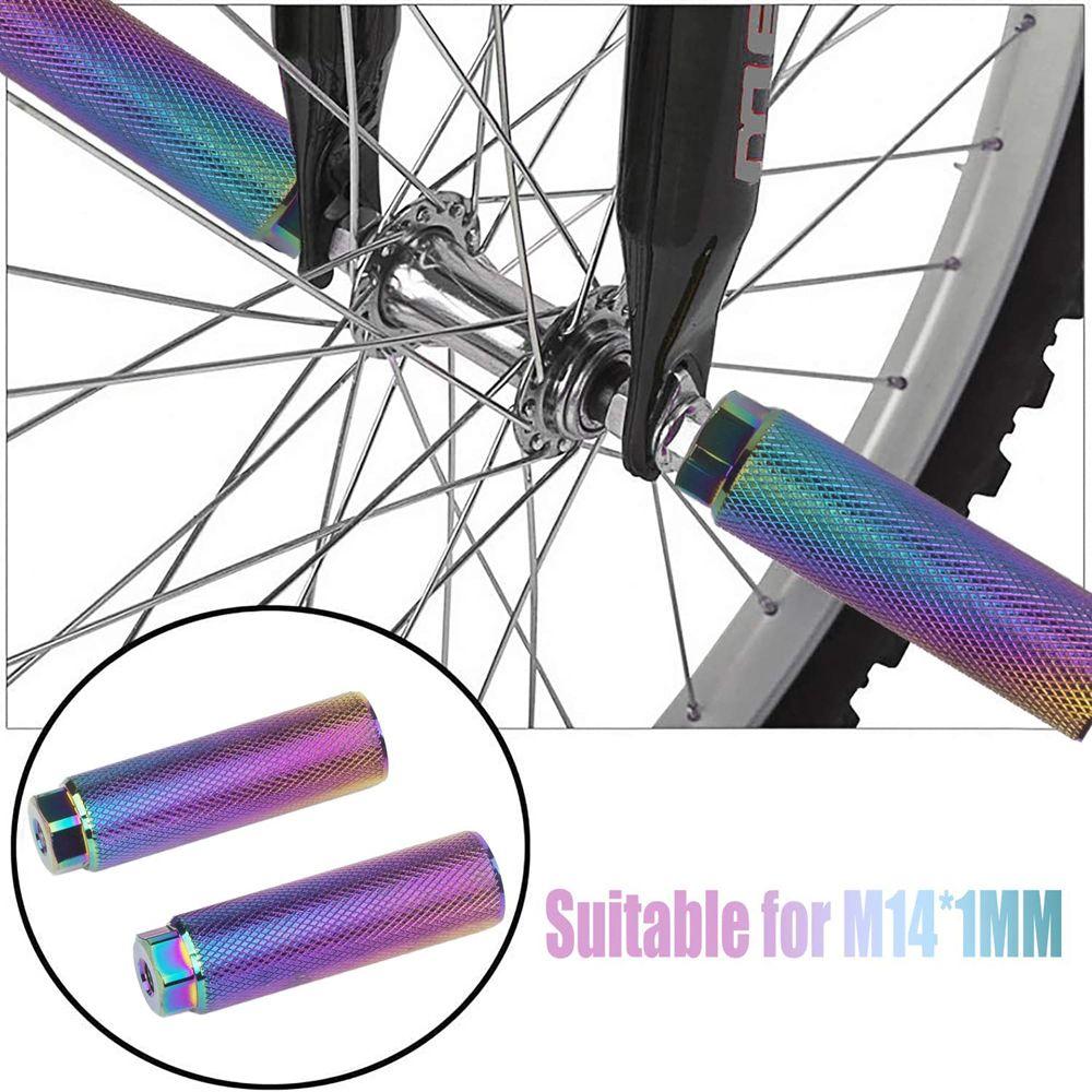 Велосипедные оси 3/8'' Противоскользящие BMX Пеги Велосипедные Педали Велосипедные Пеги Велосипедные Пеги для Трюков Велосипедная Подножка Рычаг