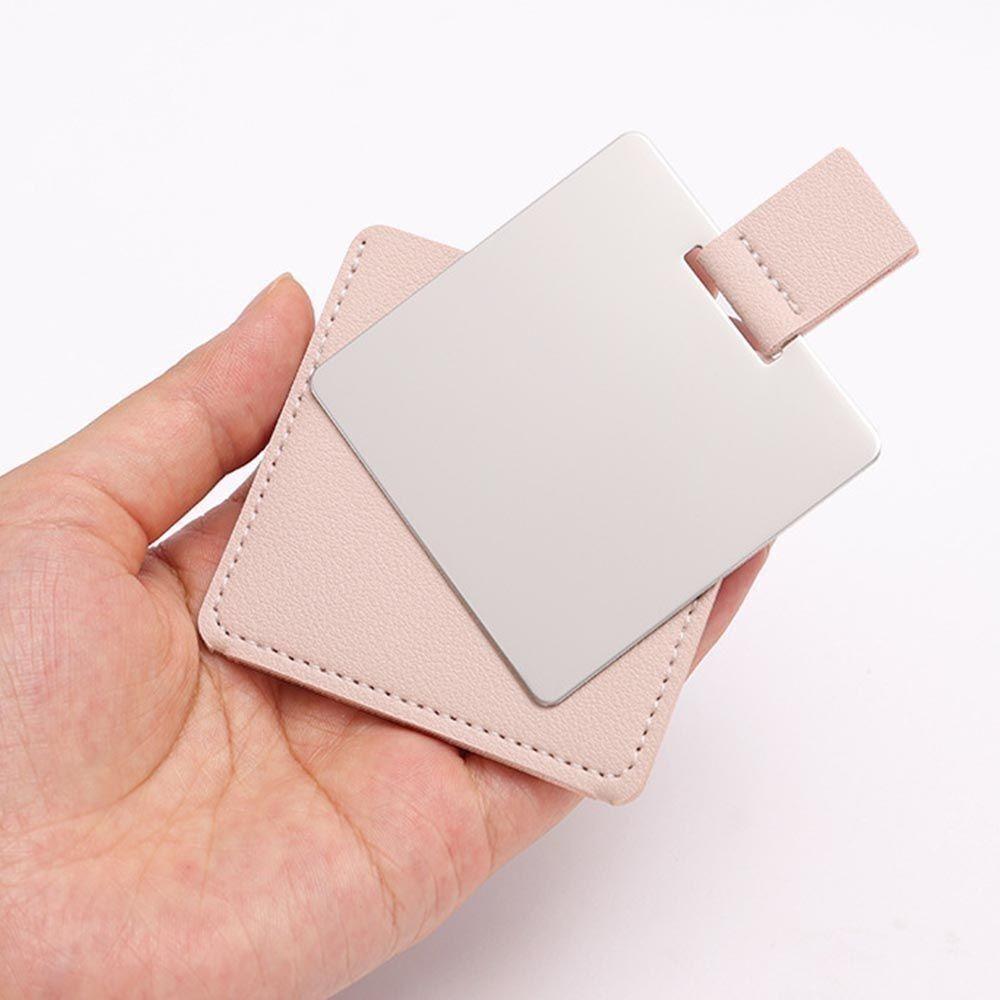 Solid Color Small Mirror Handheld Pocket Mirror High Quality Vanity Mirror