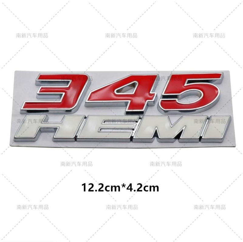 3D Metal 392 6.4L Hemi Engine Logo Badge Emblem Car Stickers For Dodge Charger Dart Caliber Journey Car Styling Accessories LL1