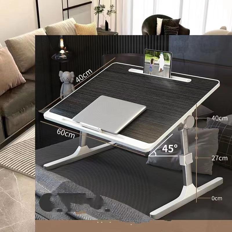 Home Folding Laptop Desk for Bed & Sofa Laptop Bed Tray Table Desk Portable Lap Desk for Study and Reading Bed Top Tray Table