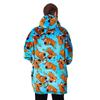 Scooby Doo Men's All-Over Print Blanket Hoodie
