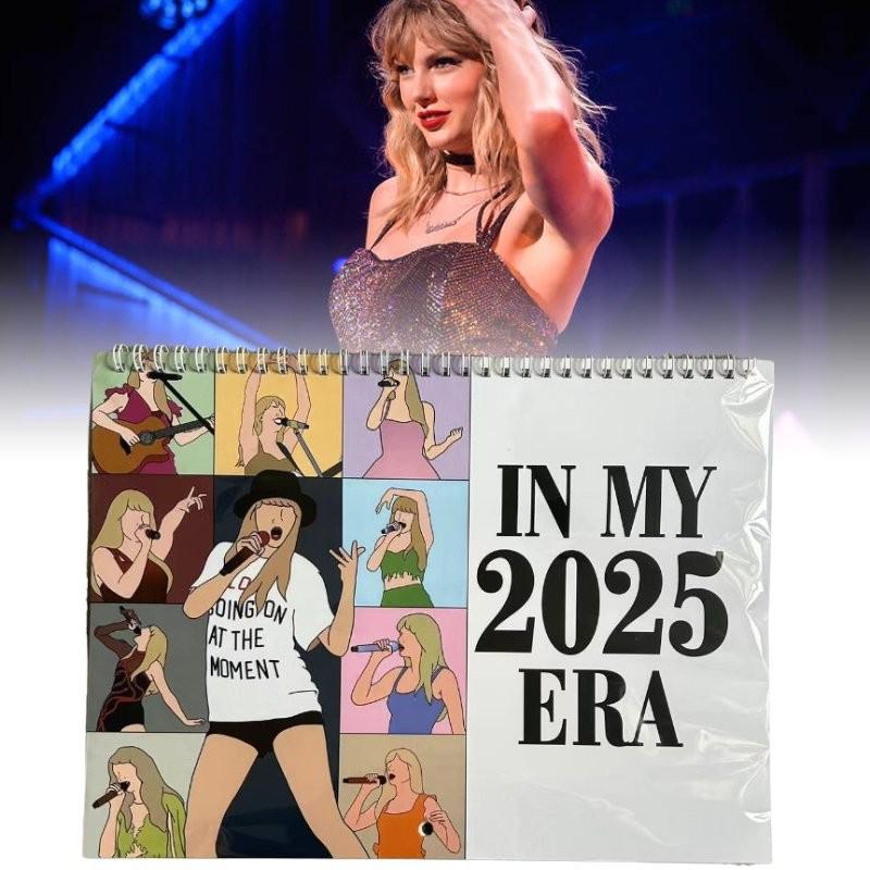 Taylor Swift Music Lyrics 2025 Calendar Desktop Living Room Bedroom Decoration