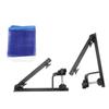 Portable Table Tennis Net with Metal Clamp Posts Ping Pong Set Accessory