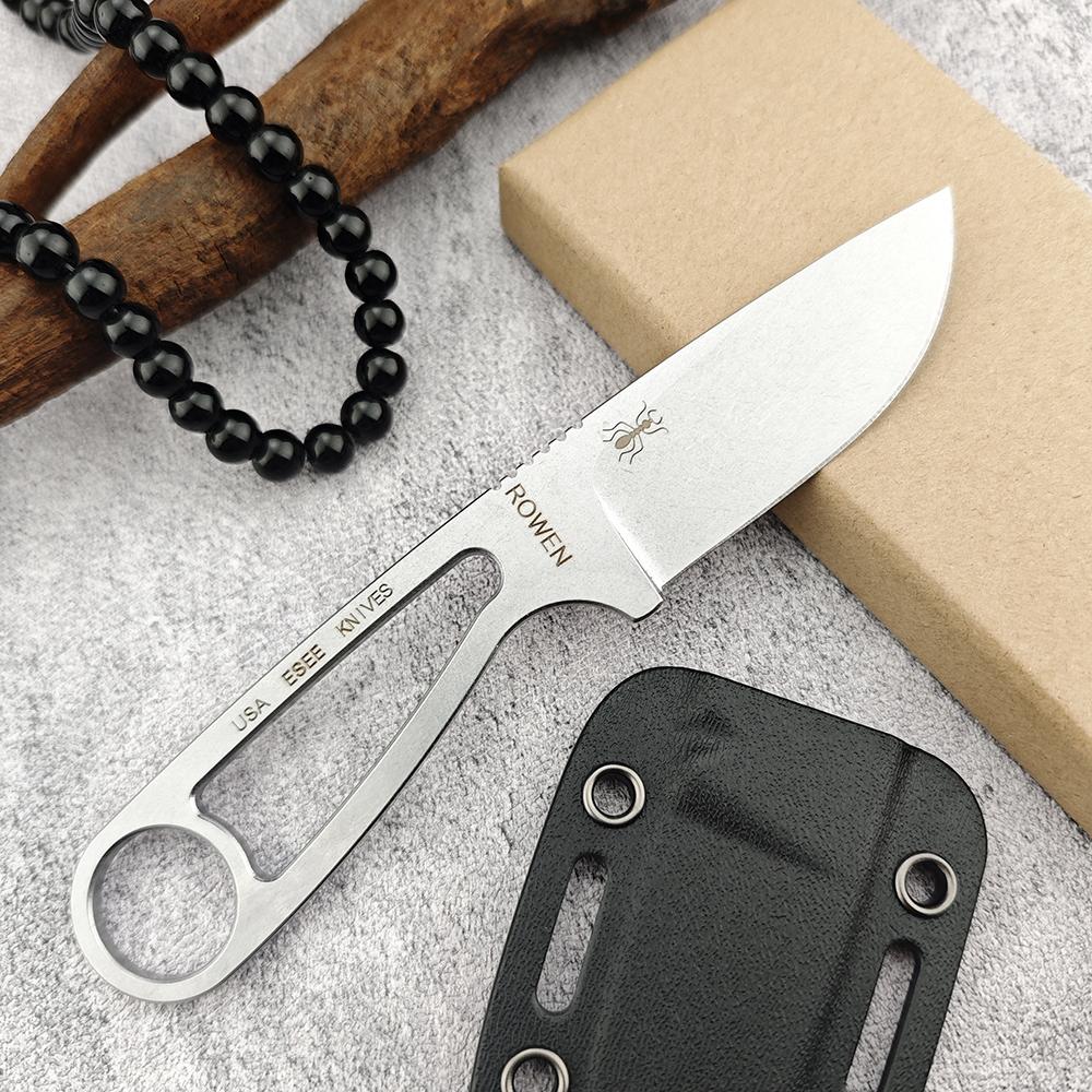 IZULA Backpack Multifunctional 8Cr13Mov Fixed Blade Knife with Kydex Sheath Outdoor Trekking Camping Climb Escape Pocket Knife