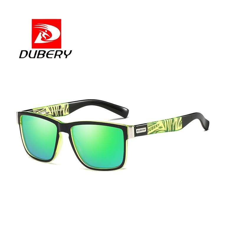 Бренд DUBERY D518 Классические Спортивные Поляризационные Солнцезащитные Очки Мужские Женские Квадратные Линзы Солнцезащитные Очки с Индивидуальным Логотипом