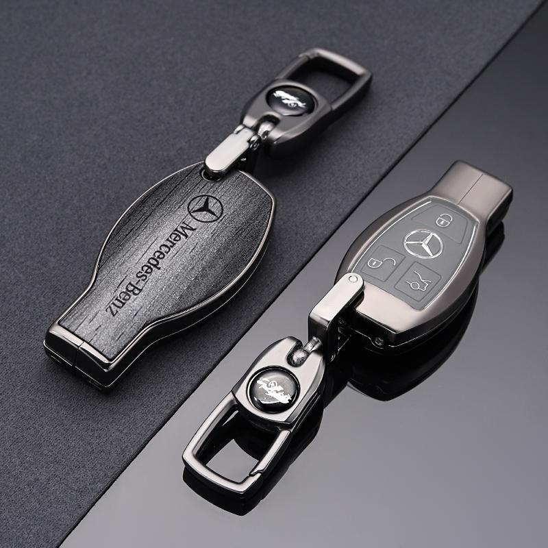 SFX1 For Mercedes Benz A B C E Class GLS GLA GLK GLC CLS CLA AMG W176 W204 W205 W212 W463 Leather Car Remote Key Case Cover Shell