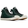 Converse All Star Широкие Удобные Универсальные Низкие Нескользящие Прочные Высокие Кеды для Скейтборда Унисекс Кроссовки Зеленые A12779C