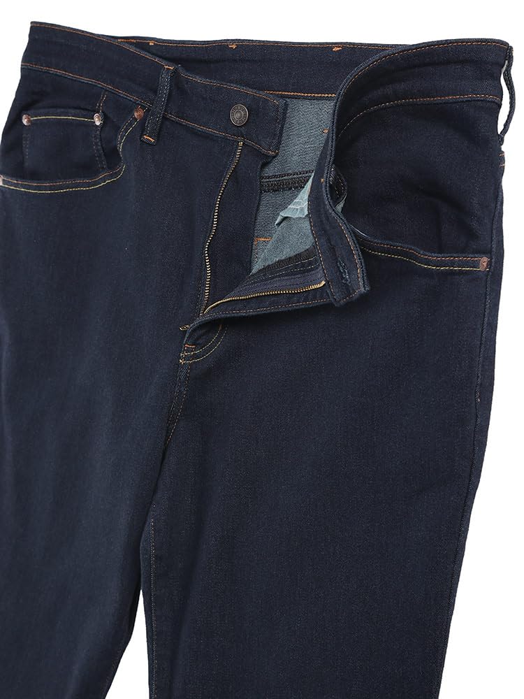 Edwin Sakazen Plus Size Super Stretch Straight One Size 48 Men's Abrasion-Resistant Jeans, CORDURA, Wash,