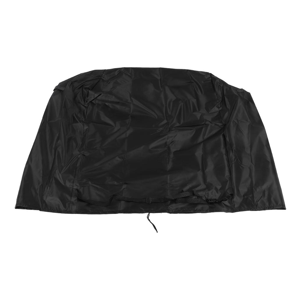 Outdoor Fireplace Cover 420D Oxford Cloth Water Resistant Patio Wood Burning Fireplace Cover for Out