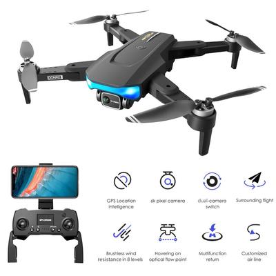 LS-38 GPS RC Drone 6K Camera EIS Бесщеточный карданный подвес с защитой от сотрясений с камерой для взрослых RC Drone