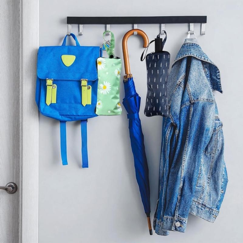 Набор из 2 многоразовых чехлов для зонтов с абсорбирующей подкладкой, дорожные портативные сумки-чехлы для хранения складных зонтов для дождливых дней