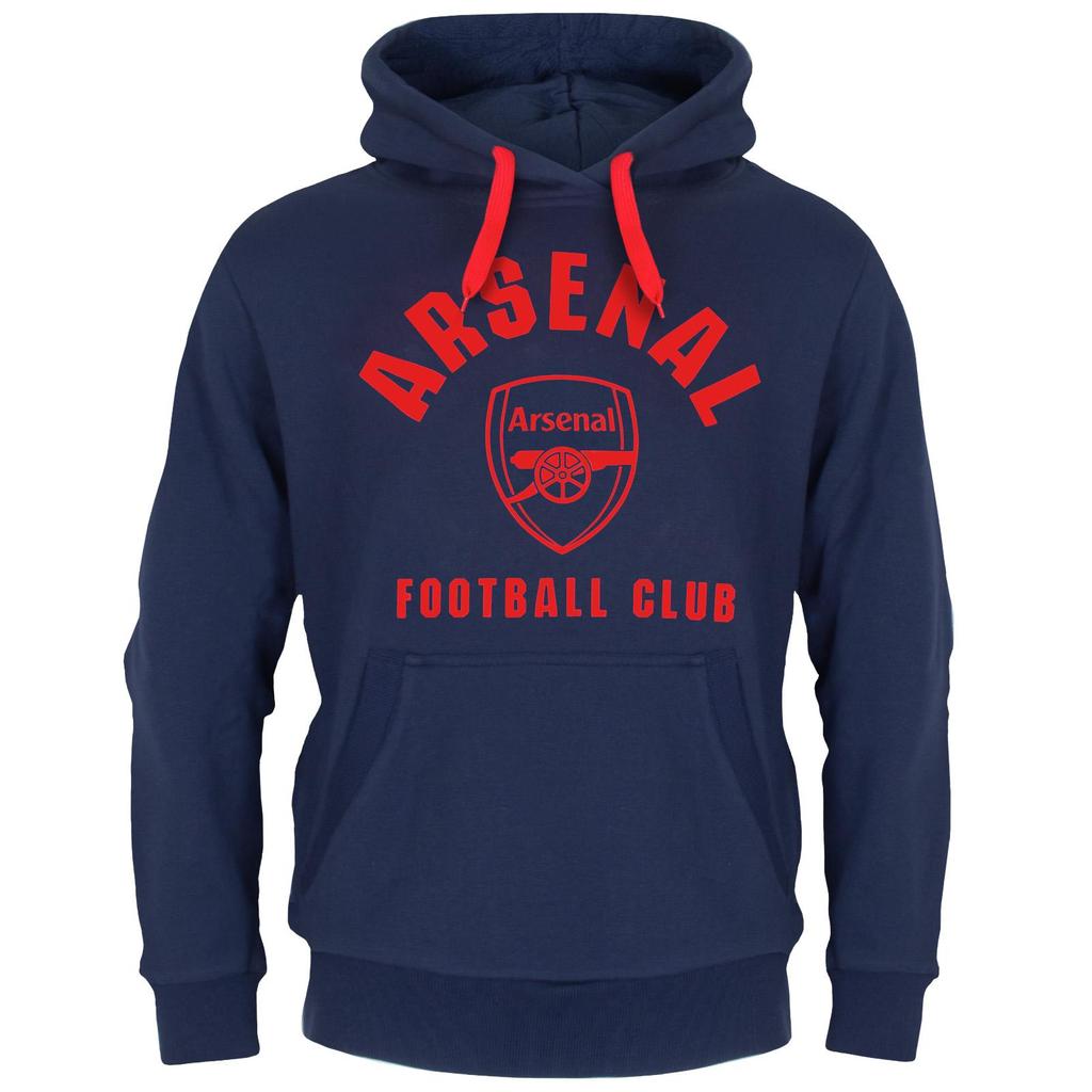 Arsenal FC Mens Fleece Hoodie