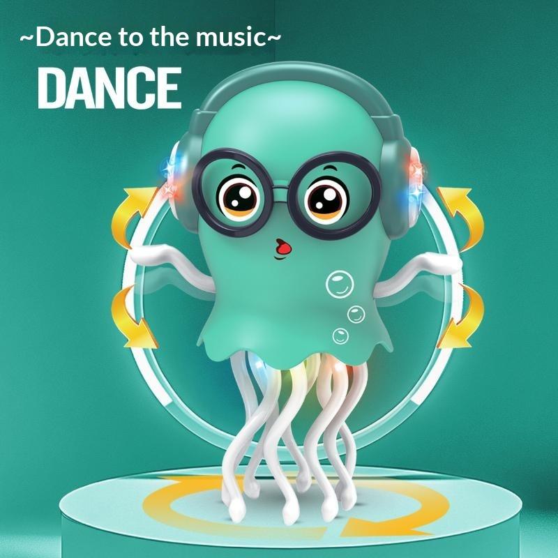 Electric Dancing Jellyfish Toy With Music Flashing Lights And Auto Moving Perfect For Kids Playtime Birthday Gifts