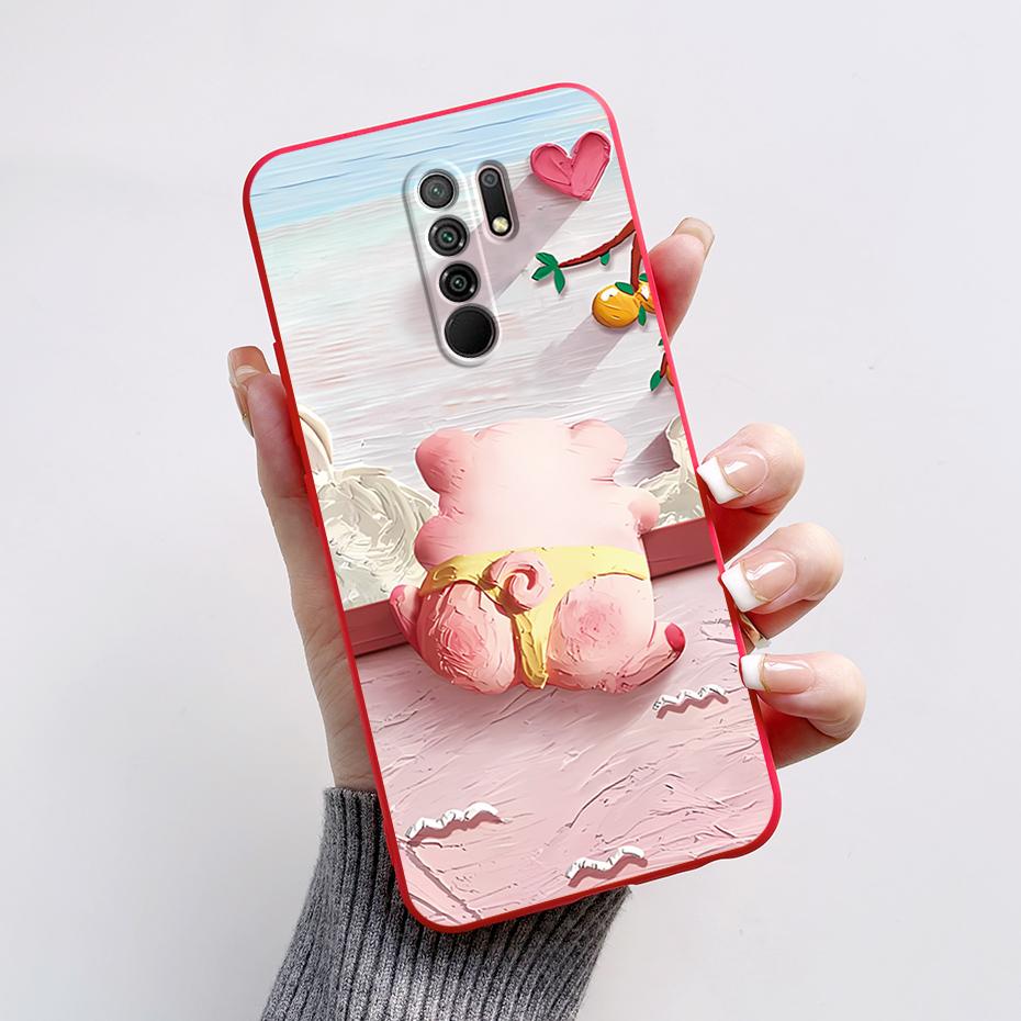 Для Xiaomi Redmi 9 Милый Мультяшный Чехол Для Xiaomi Poco M2 Reloaded Чехол для Телефона Для Xiaomi Redmi 9 Prime Мягкие Защитные Чехлы