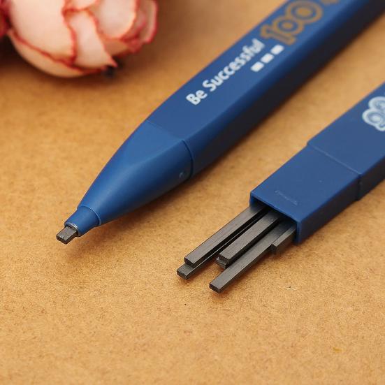 Карандаш 2B со стержнями, канцелярские товары, пластиковый держатель для грифеля 2B, экзаменационный механический карандаш для экзамена