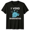 I Void Warranties Turbo Mechanic Wrench Funny Job Gift T-Shirt