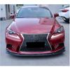 Накладка на передний бампер Lip (для F-Sport 2013-2016, Карбон) для Lexus IS 2013- гг