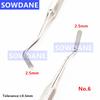 1 piece Dental Resin Composite Filling Instrument Filler Spatula Plastic Double Ends Stainless Steel