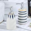 Керамический флакон для лосьона Портативные дозаторы мыла Бутылочки для геля для душа Бутылочки для шампуня Бутылочки для мыла Бутылочки для дезинфицирующего средства для рук Аксессуары для ванной комнаты