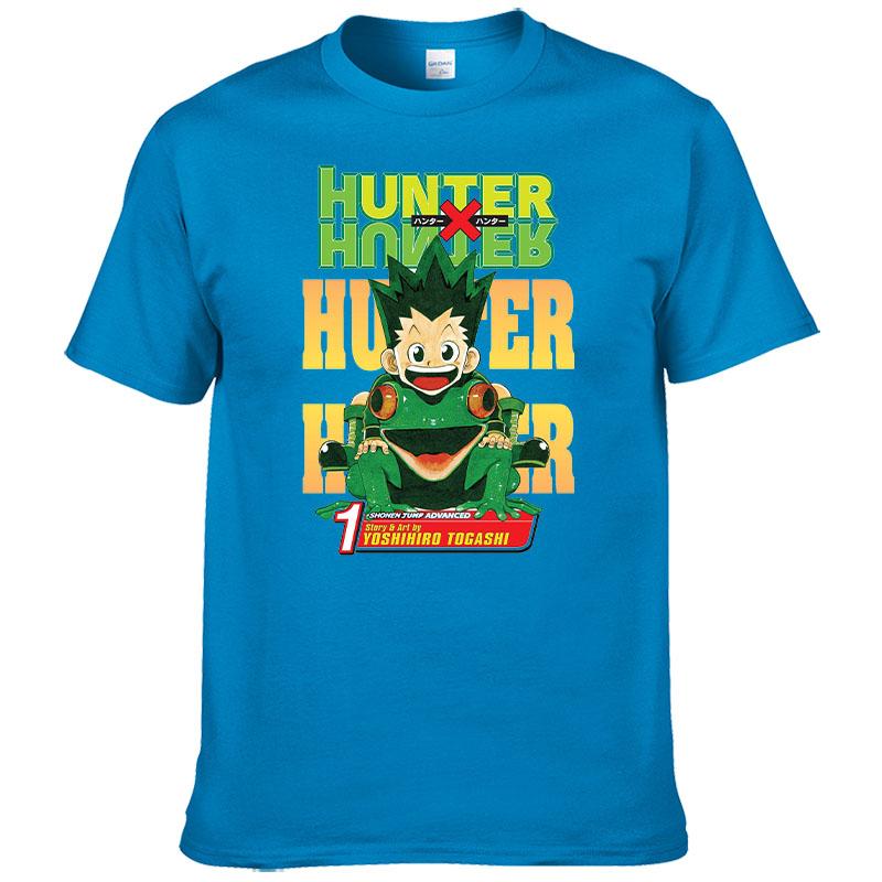 Anime Hunter X Hunter Anime Tshirt 2023 Summer New Cotton Tshirt Casual Harajuku Street Apparel Casual Short Sleeve Top F128