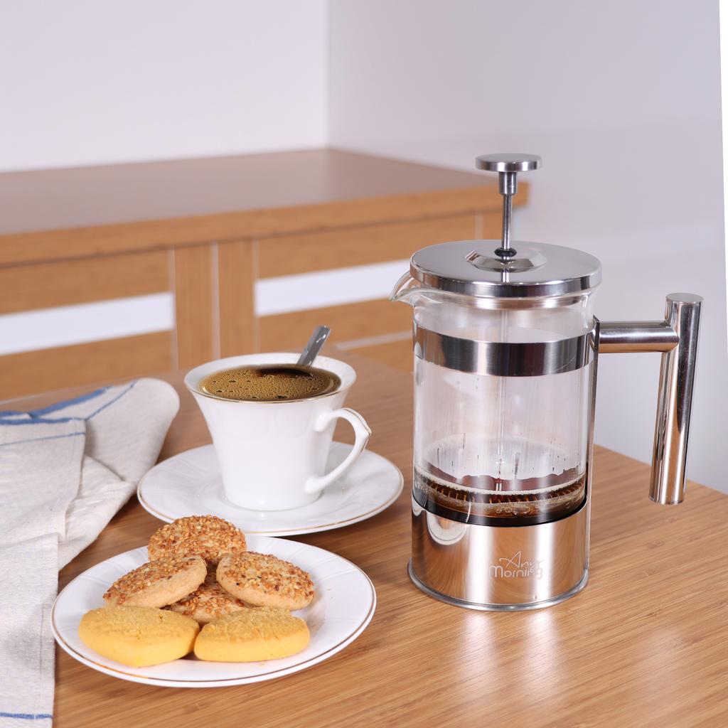 Any Morning French Press Coffee and Tea Maker, 600 ml - 20 oz