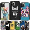 Чехол для телефона с рисунком французского бульдога для iPhone 17 Air 16 16e 15 Plus для Apple 13 11 12 14 Pro Max Чехол coque fundas Оболочка