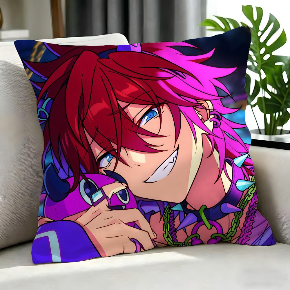 game Ensemble Stars Cushion Cover Cushion Cover Set Pcs x x x Pillowcase Decorative Sofa Home Decor
