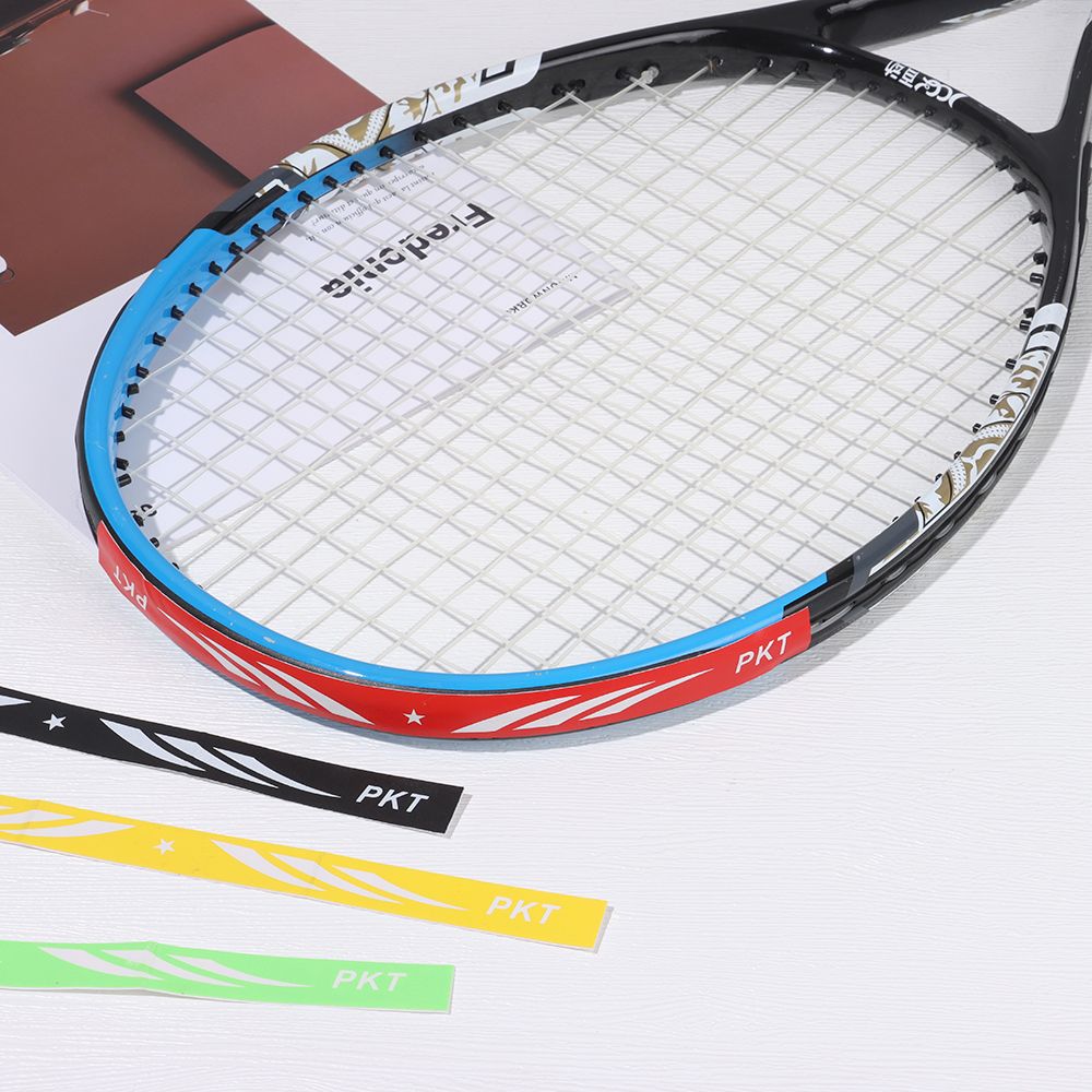 Аксессуары Защитная наклейка для ракетки Защитная лента для головы ракетки Самоклеящаяся