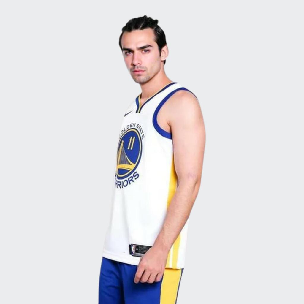 Nike Nba Connected Jersey Breathable Sleeveless Basketball Vest Men Jersey White 864417-102