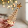 Gold XMAS Tree Topper Iron Metal Christmas Tree High Quality Christmas Tree Ornaments